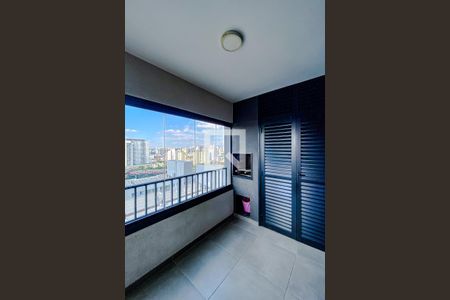 Varanda da Sala de apartamento para alugar com 2 quartos, 50m² em Brás, São Paulo