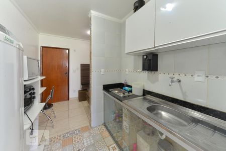 Cozinha de apartamento para alugar com 1 quarto, 35m² em Setor Sudoeste, Brasília