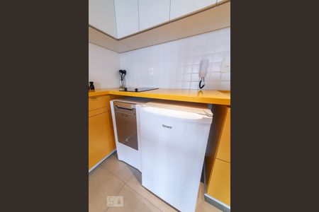 Detalhe Cozinha de kitnet/studio à venda com 1 quarto, 42m² em Vila Pompéia, São Paulo