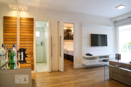 Sala de apartamento à venda com 1 quarto, 168m² em Jardim Brasil (zona Sul), São Paulo