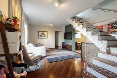 Sala de apartamento à venda com 3 quartos, 212m² em Tatuapé, São Paulo