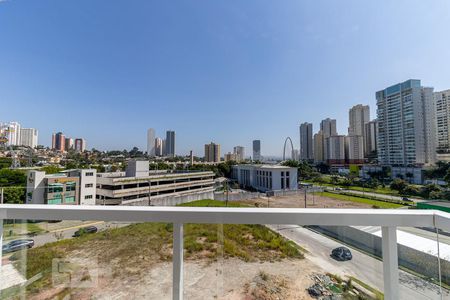 Vista da Sacada de kitnet/studio para alugar com 1 quarto, 32m² em Altos do Esplanada, São José dos Campos
