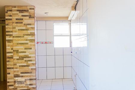 Cozinha  de apartamento à venda com 2 quartos, 40m² em Harmonia, Canoas