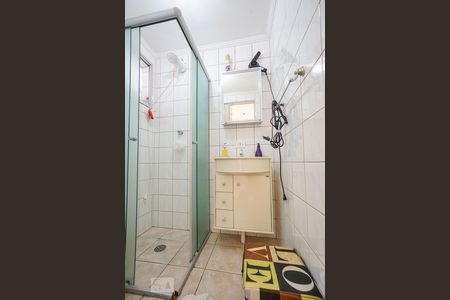 Banheiro social de apartamento à venda com 1 quarto, 49m² em Vila Prudente, São Paulo