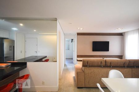 Sala de apartamento para alugar com 2 quartos, 68m² em Parque Reboucas, São Paulo