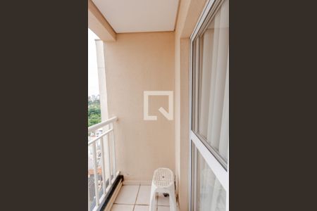 Varanda da Sala de apartamento para alugar com 2 quartos, 72m² em Vila Príncipe de Gales, Santo André