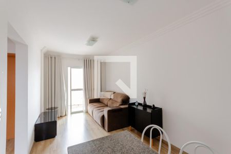 Sala de apartamento para alugar com 2 quartos, 72m² em Vila Príncipe de Gales, Santo André