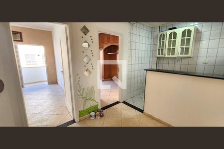 Sala de apartamento para alugar com 2 quartos, 58m² em Boqueirão, Santos