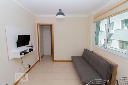 Sala de apartamento para alugar com 1 quarto, 50m² em Centro, Florianópolis
