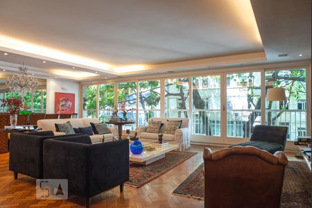 Sala de apartamento à venda com 5 quartos, 310m² em Copacabana, Rio de Janeiro