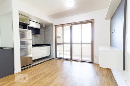 Sala de apartamento à venda com 1 quarto, 43m² em Brooklin, São Paulo