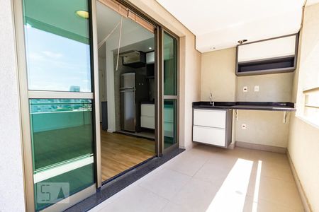 Sacada de apartamento à venda com 1 quarto, 43m² em Brooklin, São Paulo