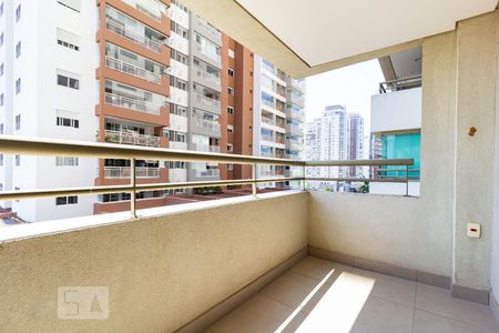 Sacada de apartamento à venda com 1 quarto, 43m² em Brooklin, São Paulo