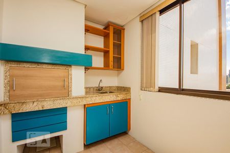 Varanda gourmet de apartamento à venda com 3 quartos, 107m² em São João, Porto Alegre