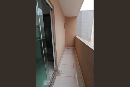 Varanda do Quarto Suíte de apartamento para alugar com 2 quartos, 50m² em Setor Habitacional Vicente Pires, Brasília