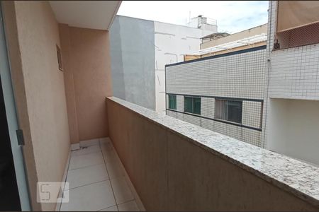 Varanda do Quarto Suíte de apartamento para alugar com 2 quartos, 50m² em Setor Habitacional Vicente Pires, Brasília