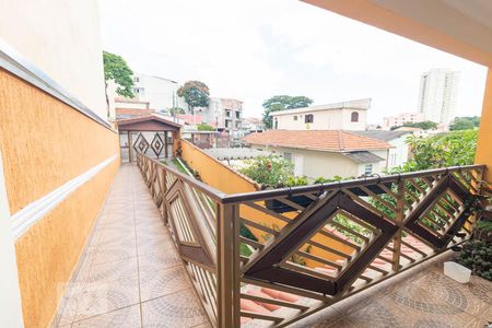 Varanda da Sala de casa à venda com 4 quartos, 329m² em Vila Curuca, Santo André