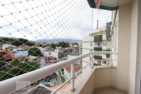 Varanda da Sala de apartamento à venda com 3 quartos, 178m² em Tanque, Rio de Janeiro