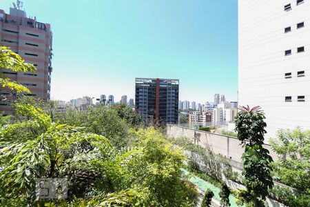 Vista da varanda da sala de apartamento à venda com 4 quartos, 305m² em Vila Andrade, São Paulo