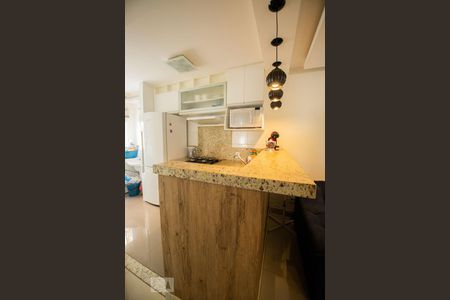 cozinha de apartamento para alugar com 2 quartos, 50m² em Jardim Amazonas, Campinas
