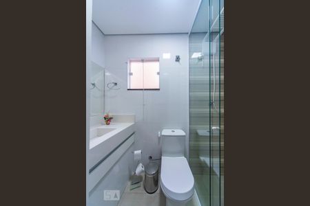 Banheiro de casa à venda com 4 quartos, 200m² em Vila Alto de Santo Andre, Santo André