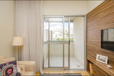 Sala de apartamento para alugar com 2 quartos, 76m² em Vila Paris, Belo Horizonte