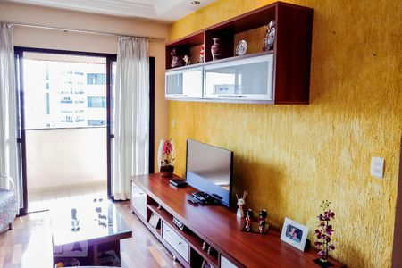 Sala de apartamento à venda com 3 quartos, 105m² em Vila Bastos, Santo André