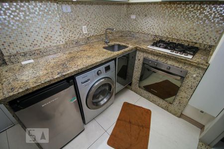 Cozinha - Armários de kitnet/studio à venda com 1 quarto, 26m² em Catete, Rio de Janeiro