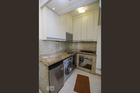 Cozinha - Armários de kitnet/studio à venda com 1 quarto, 26m² em Catete, Rio de Janeiro