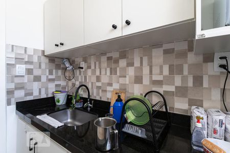 Cozinha de apartamento para alugar com 1 quarto, 45m² em Paraíso, São Paulo