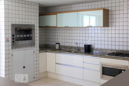 Cozinha Gourmet de apartamento para alugar com 2 quartos, 72m² em João Paulo, Florianópolis