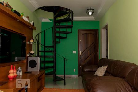 Sala de apartamento para alugar com 3 quartos, 120m² em Parque Tomas Saraiva, São Paulo