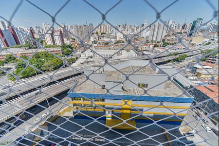 Vista da Sacada da Sala de apartamento à venda com 1 quarto, 45m² em Liberdade, São Paulo