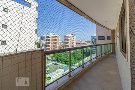 Varanda da Sala de apartamento para alugar com 2 quartos, 69m² em Jacarepaguá, Rio de Janeiro