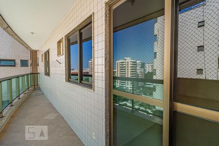 Varanda da Sala de apartamento para alugar com 2 quartos, 69m² em Jacarepaguá, Rio de Janeiro