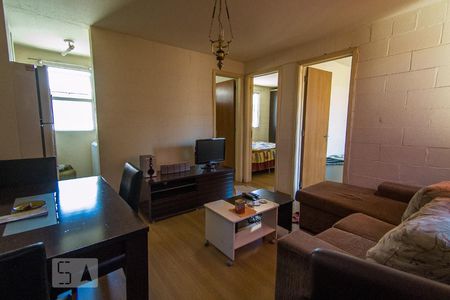 Sala  de apartamento à venda com 2 quartos, 45m² em Alto Petrópolis, Porto Alegre
