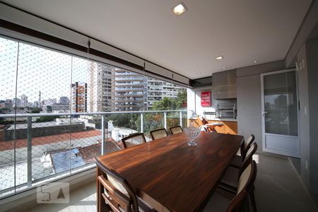 Varanda gourmet de apartamento à venda com 3 quartos, 132m² em Vila Gertrudes, São Paulo