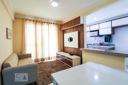 Sala de apartamento para alugar com 2 quartos, 56m² em Vila Maria José, Goiânia