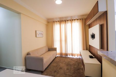 Sala de apartamento para alugar com 2 quartos, 56m² em Vila Maria José, Goiânia