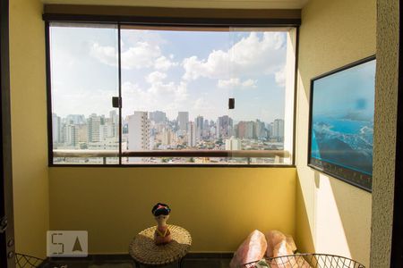 Varanda Sala de apartamento à venda com 2 quartos, 56m² em Cambuci, São Paulo