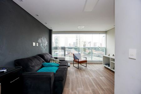 Sala de apartamento à venda com 2 quartos, 70m² em Campo Belo, São Paulo