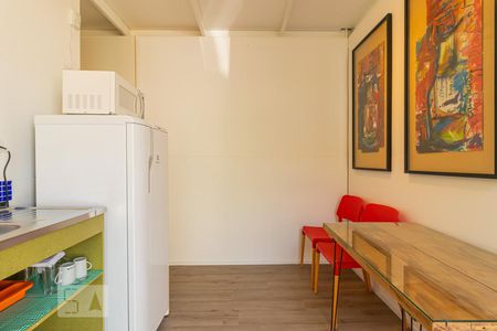 Cozinha de kitnet/studio para alugar com 1 quarto, 18m² em Vila Mariana, São Paulo