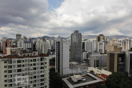 Vista Sala de apartamento à venda com 2 quartos, 70m² em Santo Agostinho, Belo Horizonte