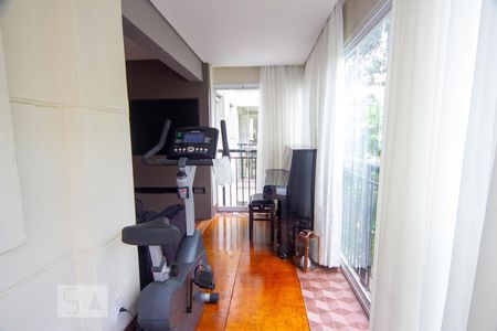 varanda de apartamento para alugar com 2 quartos, 82m² em Jardim Leonor, São Paulo