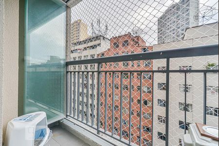 Sacada da Sala de apartamento para alugar com 2 quartos, 48m² em Liberdade, São Paulo