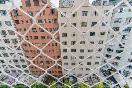 Vista da Sacada da Sala de apartamento para alugar com 2 quartos, 48m² em Liberdade, São Paulo