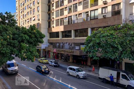 Vista da Sala de apartamento à venda com 1 quarto, 40m² em Copacabana, Rio de Janeiro