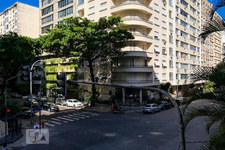 Vista da Sala de apartamento à venda com 1 quarto, 40m² em Copacabana, Rio de Janeiro