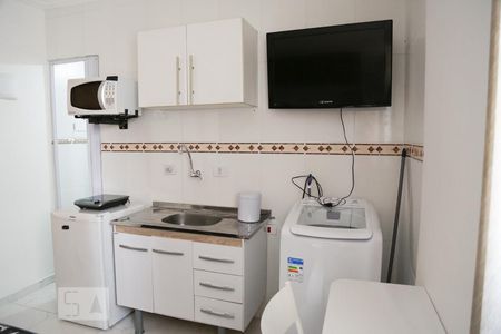 Cozinha de kitnet/studio à venda com 1 quarto, 15m² em Planalto Paulista, São Paulo