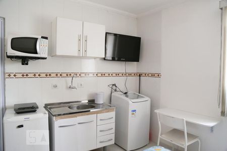 Cozinha de kitnet/studio à venda com 1 quarto, 15m² em Planalto Paulista, São Paulo